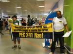 Ato contra a PEC 241 em Brasília