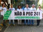 Ato contra a PEC 241 no Rio